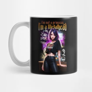 Metalhead Girl Mug